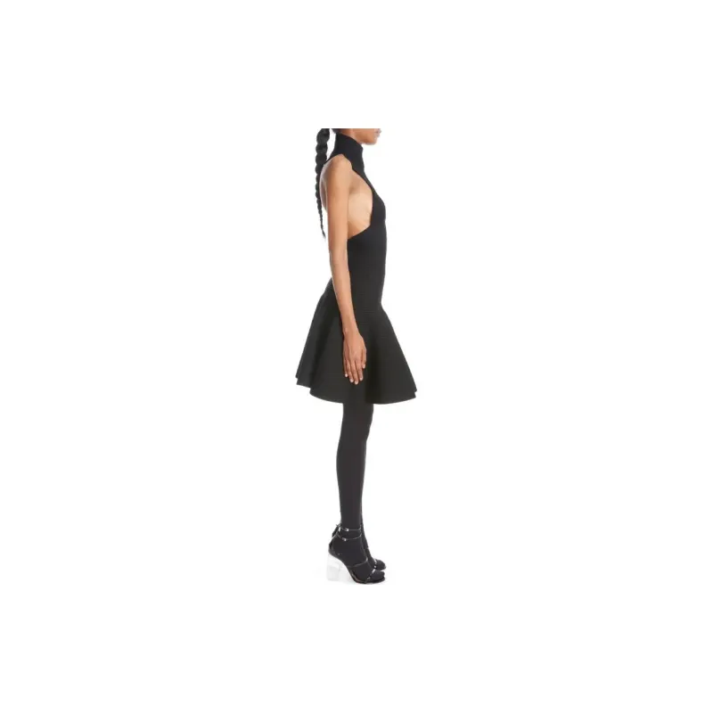 Alaia Sleeveless Dresses Women's Black-3