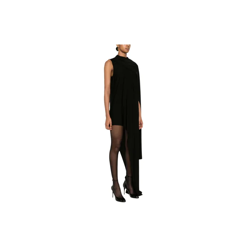 Magda Butrym Draped-detail Mini Dress-3