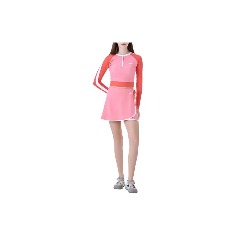 FILA Casual Short Skirts Women's Pink-4