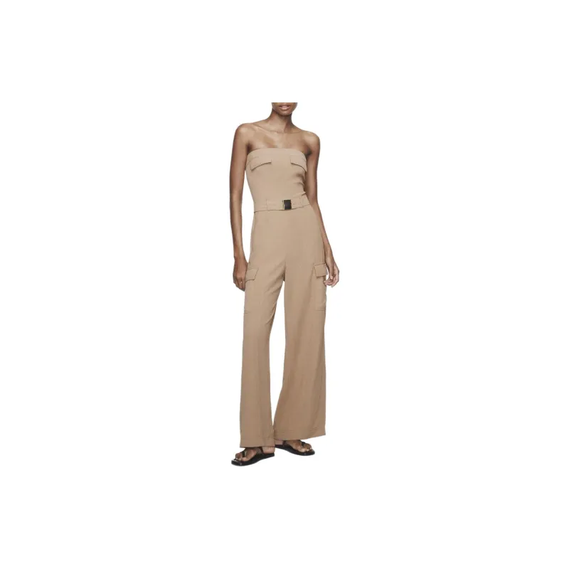 ZARA Jumpsuits Women's Tan-2