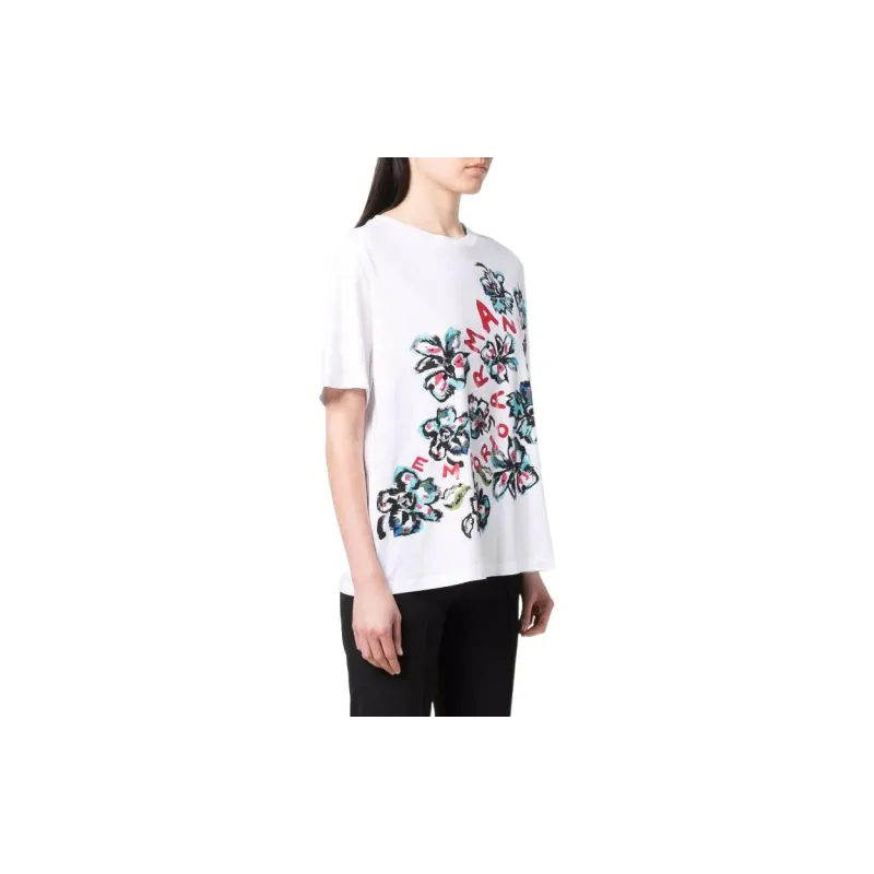 EMPORIO ARMANI T Shirts Women's White-3