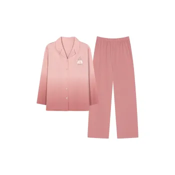 PBENO PD Pajama Set Women's Gradient Red