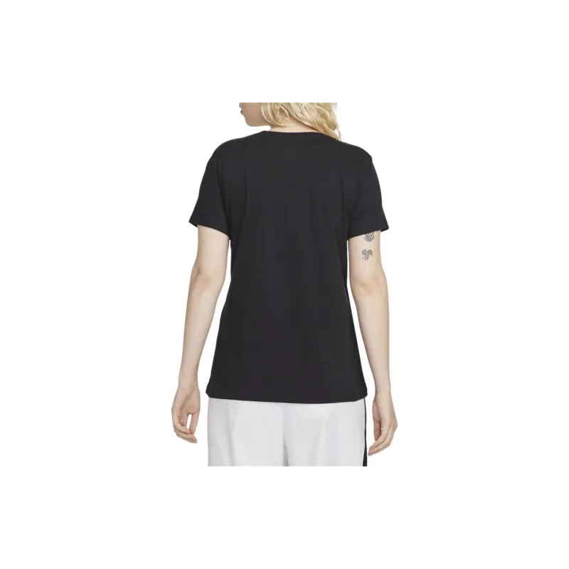 Nike T Shirts Women's Black-4