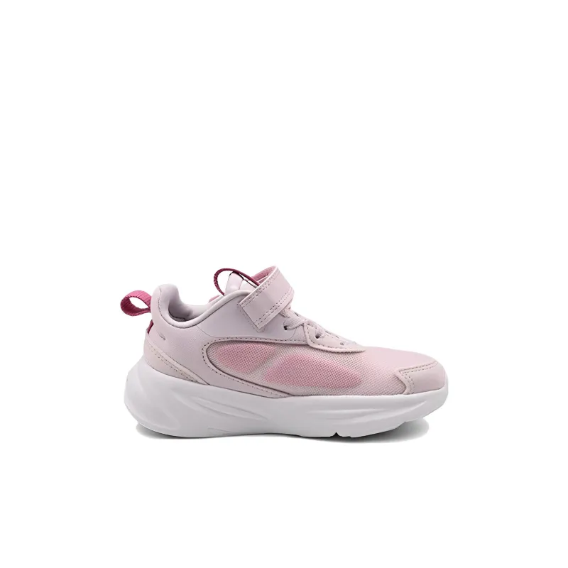 Adidas Neo Ozelle Running Lifestyle Cushioned Slip Resistant Low Top Running Shoes Pink White Kids'-1