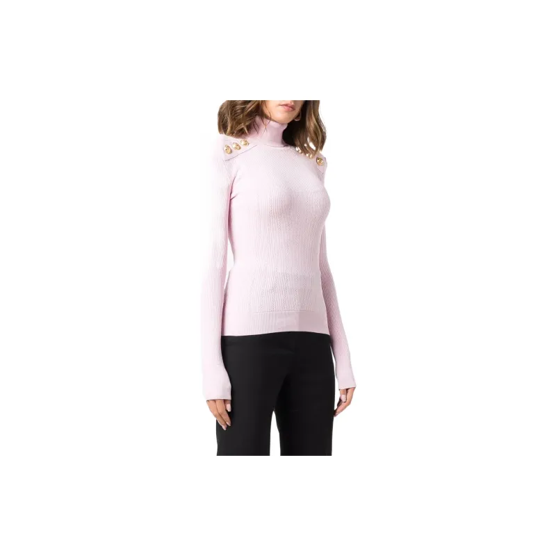 BALMAIN Embossd buttons Sweater-3