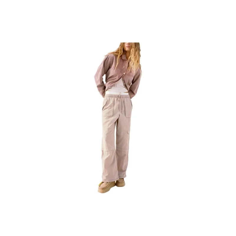 ZARA Cargo Pants Women's Purple-2