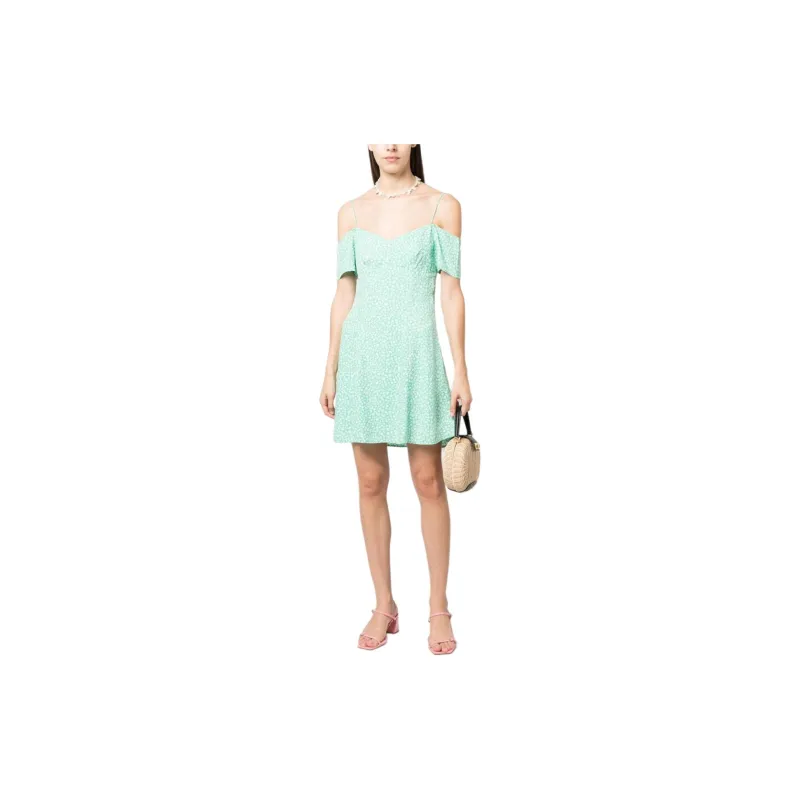 Calvin Klein Floral print Off shoulder Dress-1