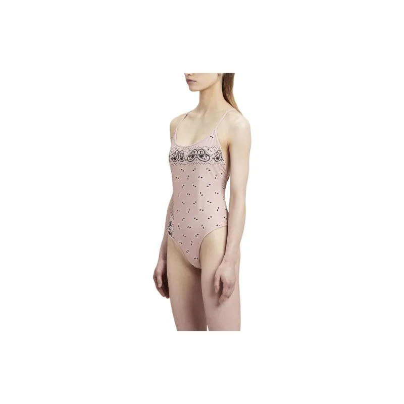 PALM ANGELS Paisley-Printed Scoop Neck Swimsuit-2