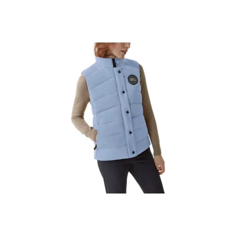 Canada Goose Black Mark Vests Women's Daybreak Blue-3