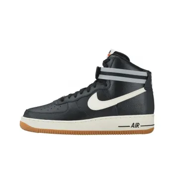 Nike Air Force 1 High '07 Anti-Slip Wear-Resistant High-Top Skateboard Shoes Unisex Black White