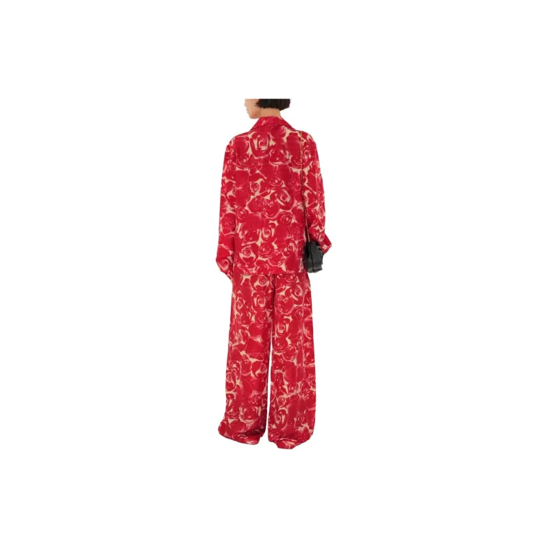 Burberry Shirt Women's Mailbox Red-3