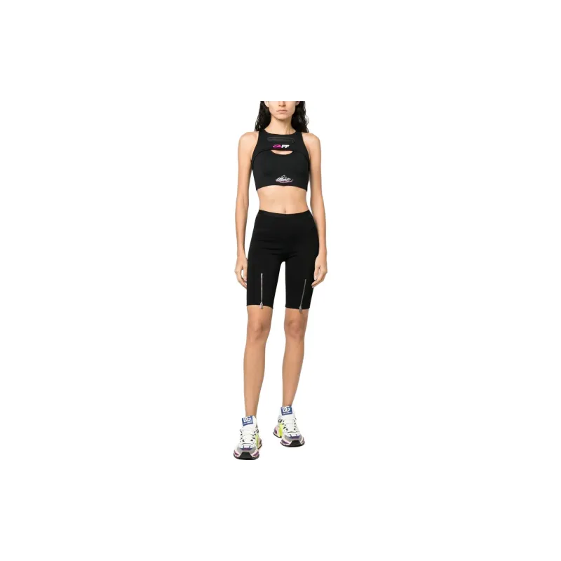 OFF WHITE For Run Cut out Sports Bra-2