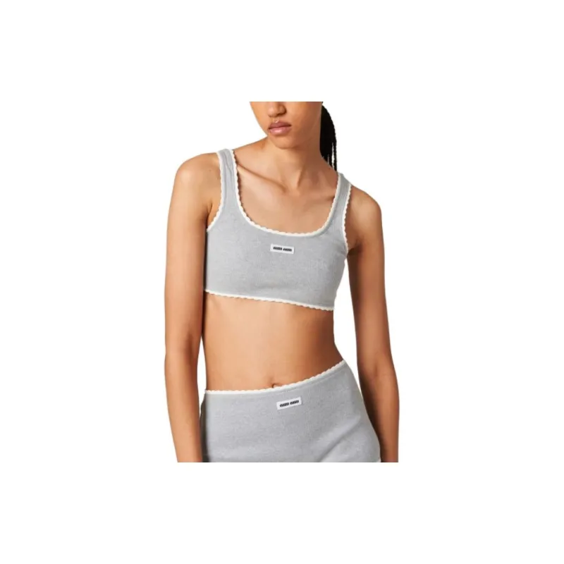 MIU MIU Sports Underwear Women's Gray-3