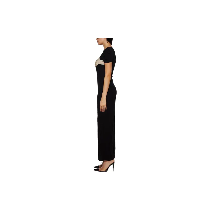 CHRISTOPHER ESBER Short-Sleeved Dresses Women's Black-3