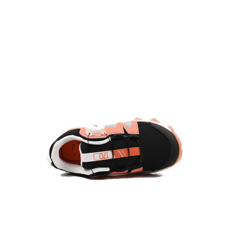 Adidas Terrex Agravic Abrasion Resistant Low Top Kids' Running Shoes Black Orange Kids'-3