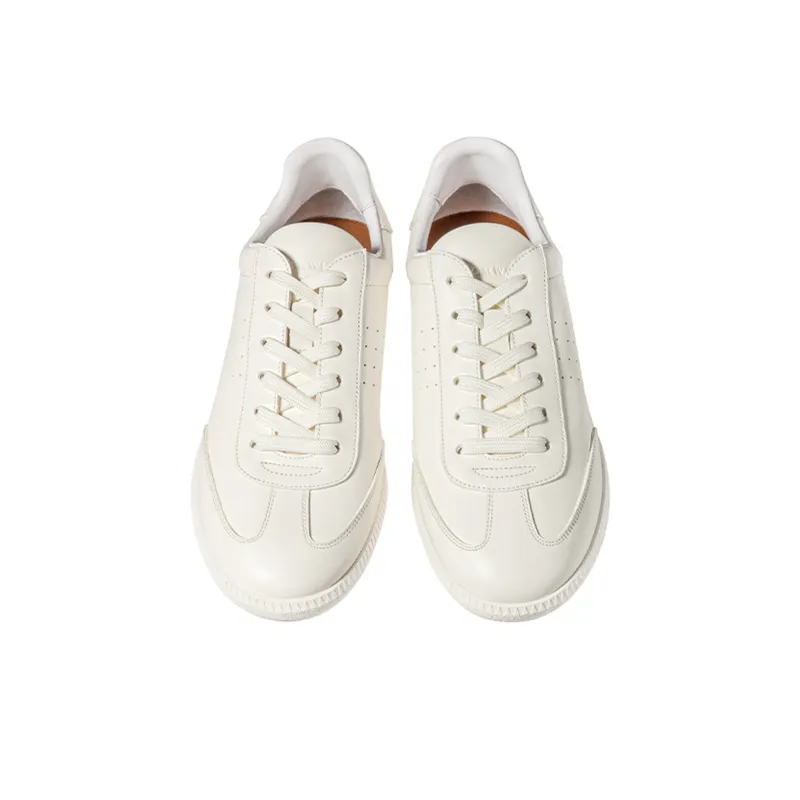 THOM WILLS German Army Trainers Low Top Skateboard Shoes Unisex Ecru-10