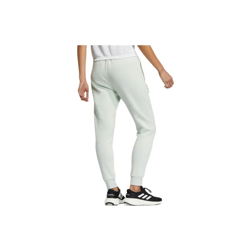 Adidas Knitted Sweatpants Women's Light Green-2