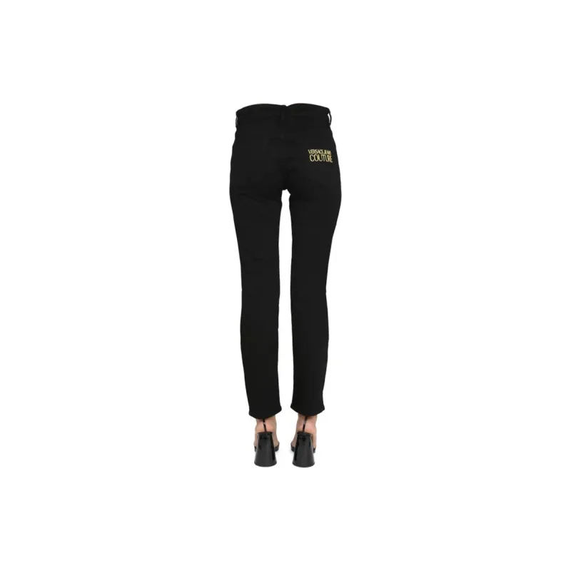 VERSACE JEANS COUTURE FW22 Jeans Women's Black-4