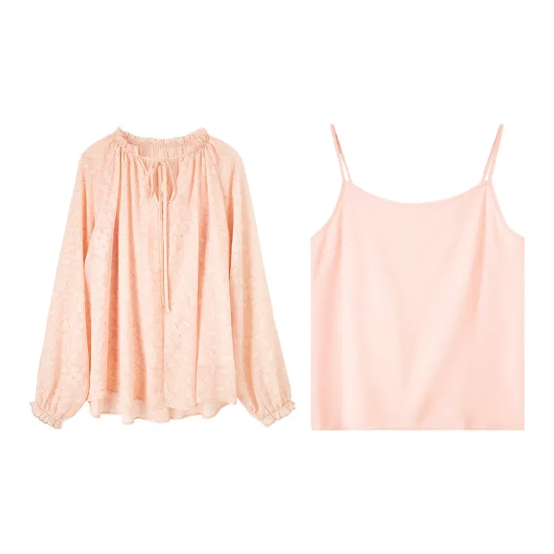 SENTUBILA Chiffon Shirt Women's-5