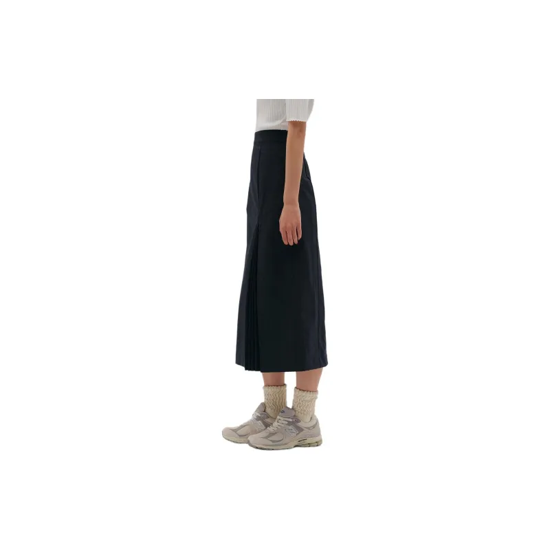 New Balance Casual Long Skirt Women's Black-4