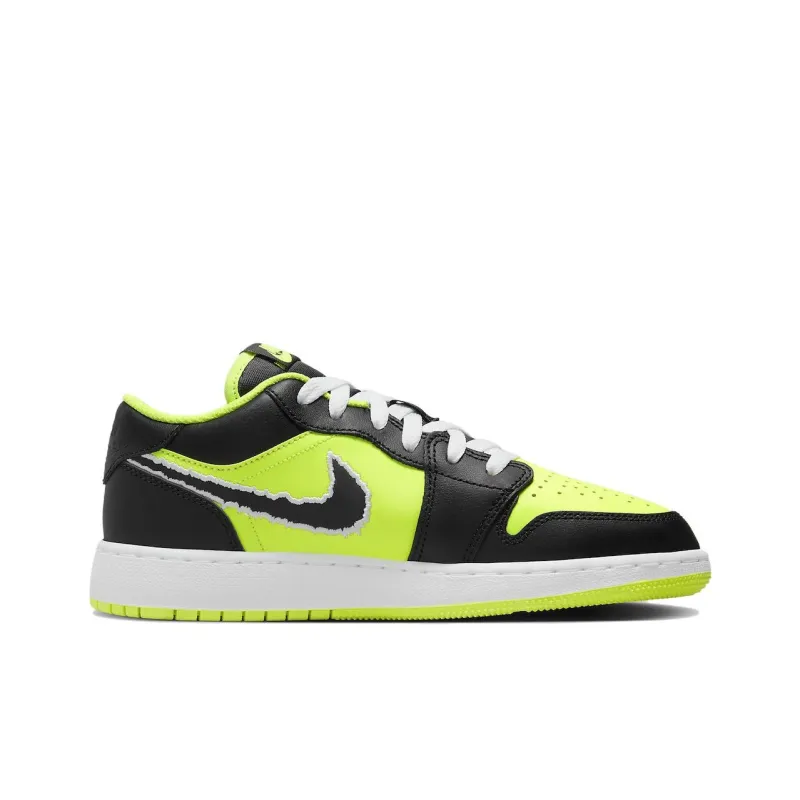 Jordan 1 Low SE Black Cat Volt GS-2