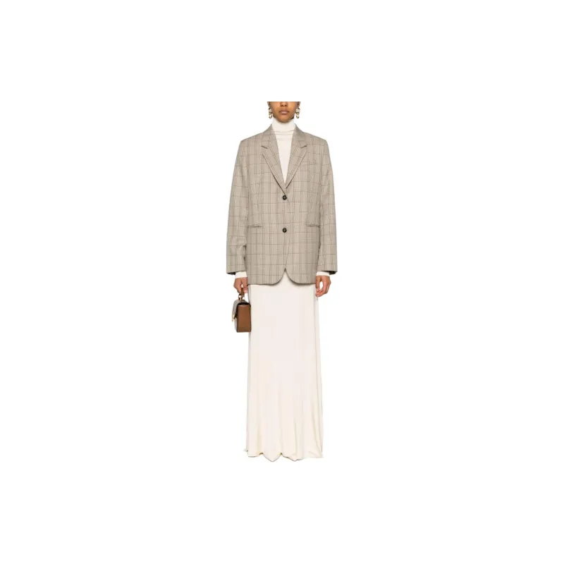 TOTEME Windowpane check Blazer-1