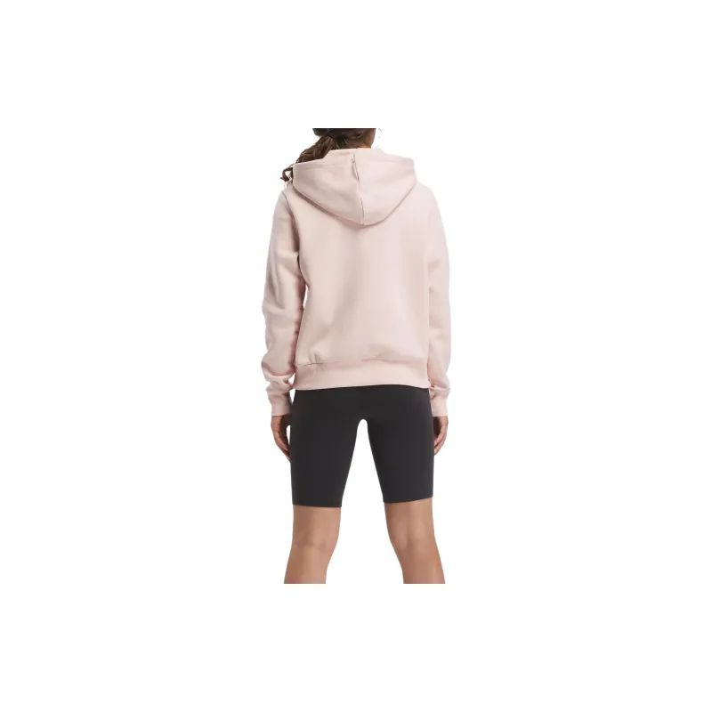 Reebok Identity Big Logo Fleece Hoodie Sweatshirt Women's Light Pink-2