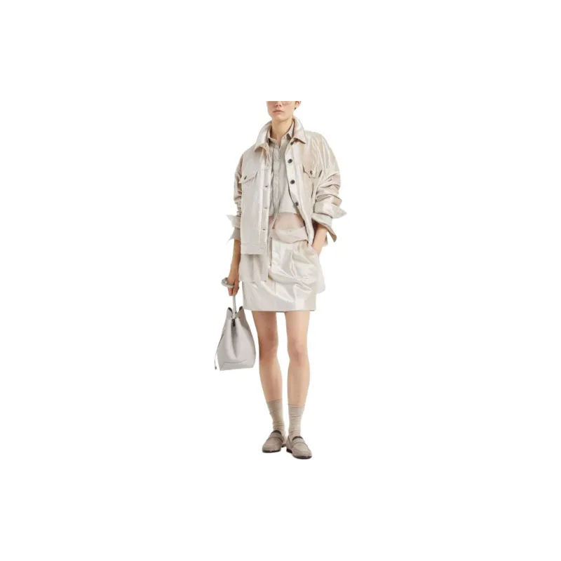 Brunello Cucinelli Button Up Padded Jacket-1
