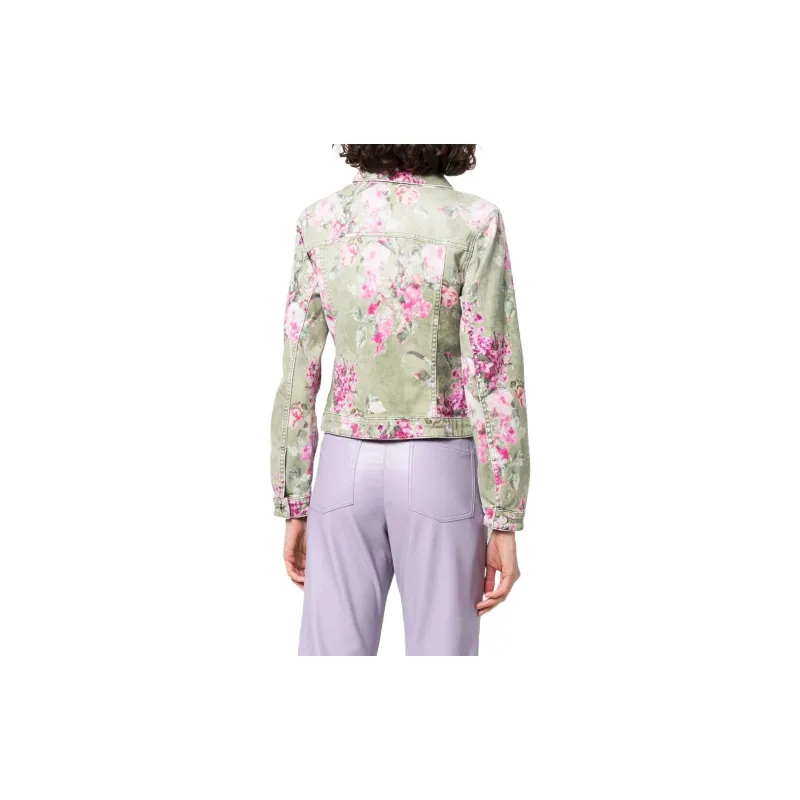 Blumarine Denim Jackets Women's Green-2