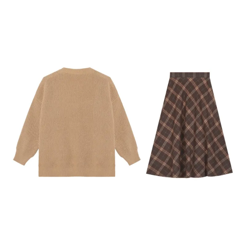 Incolore Two Piece Skirt Sets Women's-1