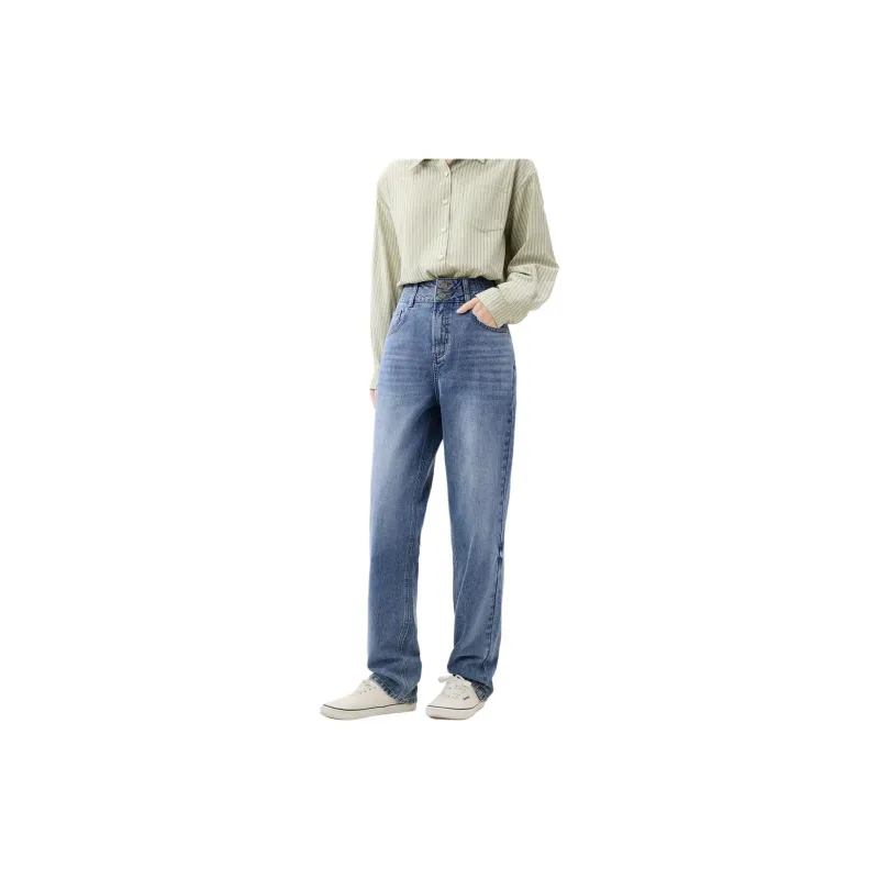 EICHITOO Jeans Women's Denim Blue-3