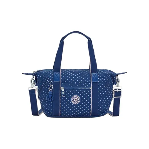 Kipling Fabric Shoulder Bag, Crossbody Bag, Handbag Mini Unisex Soft Point Blue