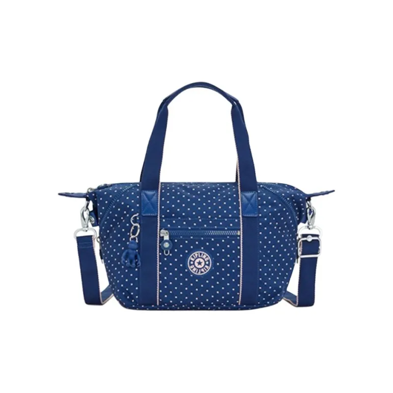 Kipling Fabric Shoulder Bag, Crossbody Bag, Handbag Mini Unisex Soft Point Blue-0