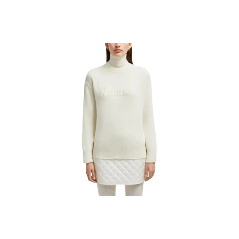 Moncler Logo Embroidered Crewneck Jumper-3