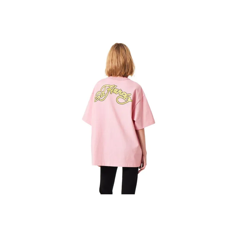 Ed Hardy FW23 T Shirt Women's Camellia Rose-1