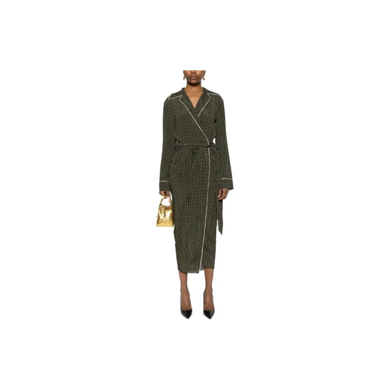 PHILOSOPHY DI LORENZO SERAFINI Long-Sleeved Dresses Women's Black-1