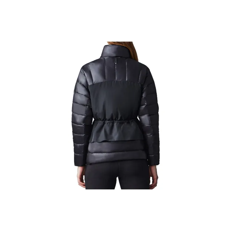 MACKAGE FW22 Solid Color Stand Collar Down Jacket Women's Black-2