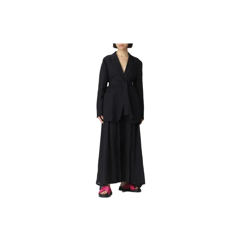Fabiana Filippi Belted Linen Blazer-1