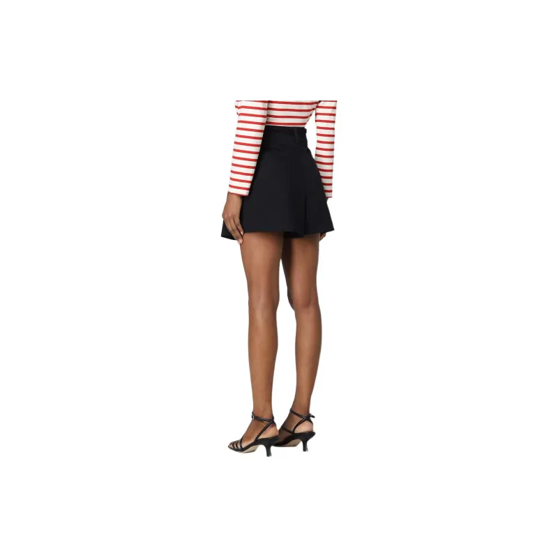 RED VALENTINO Casual Shorts Women's Black-1