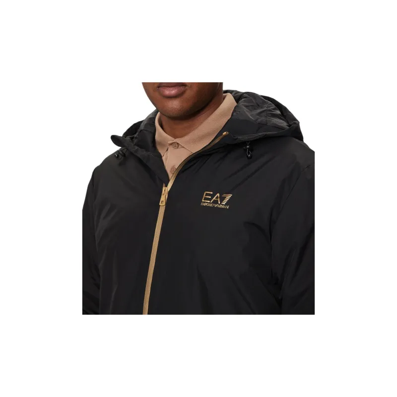 EMPORIO ARMANI Logo Printed Zipped Jacket-4
