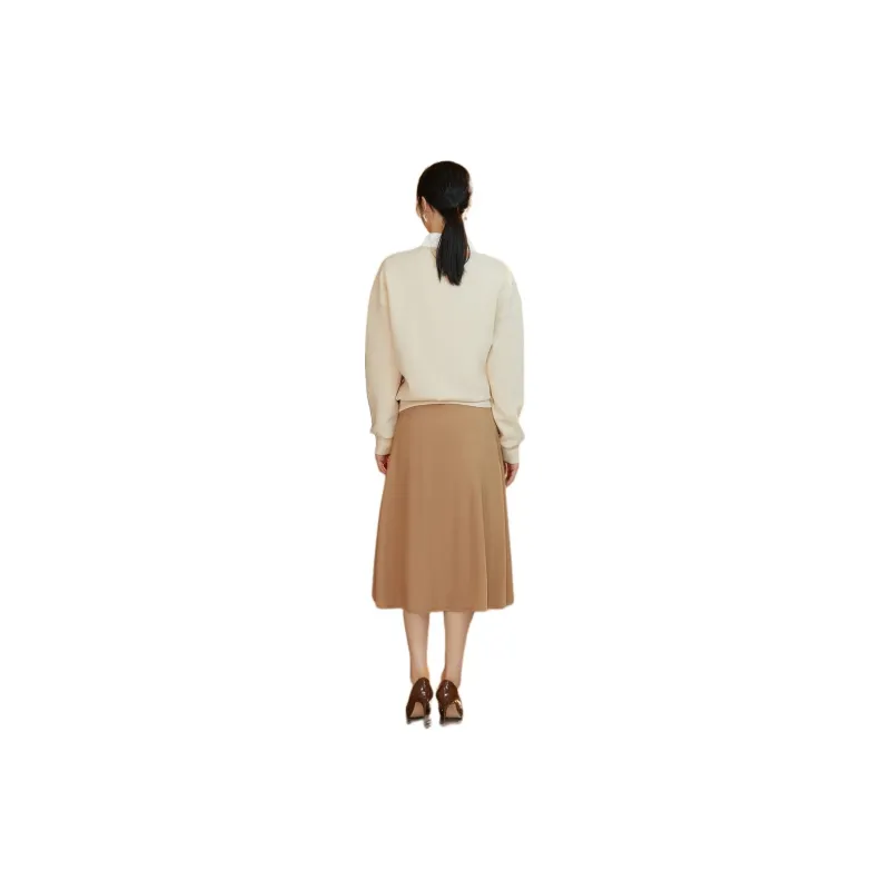 BBLLUUEE Sweatshirt Women's Vanilla Apricot-0