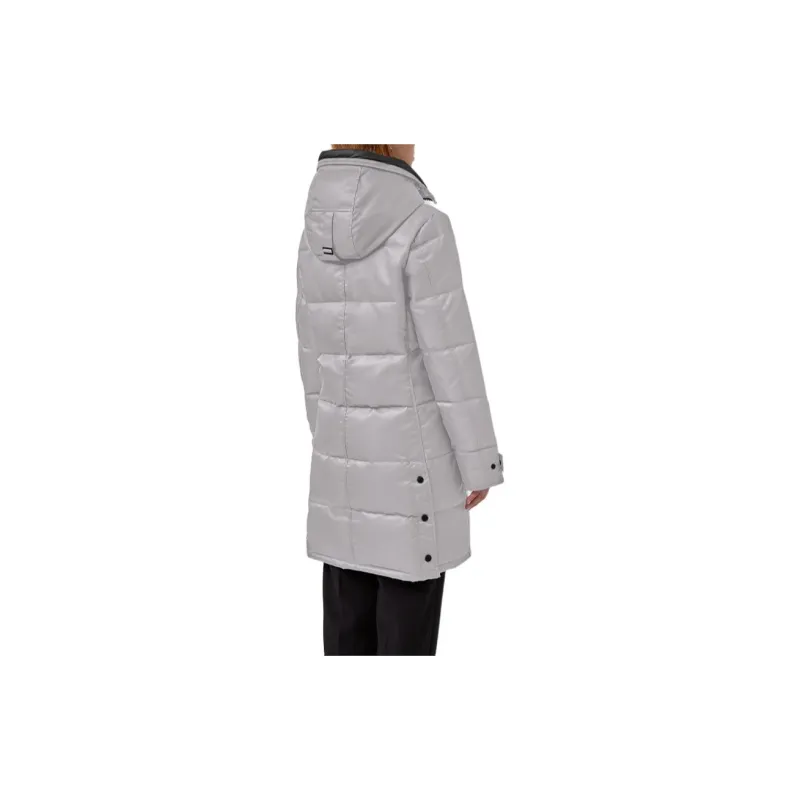 Canada Goose Shelburne Series Down Jacket Women's Poplar Gray-1