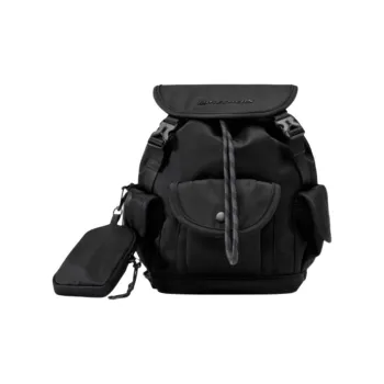 Skechers Fabric Backpack Mini Unisex Carbon Black