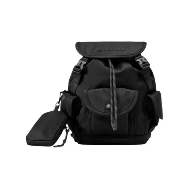 Skechers Fabric Backpack Mini Unisex Carbon Black-0