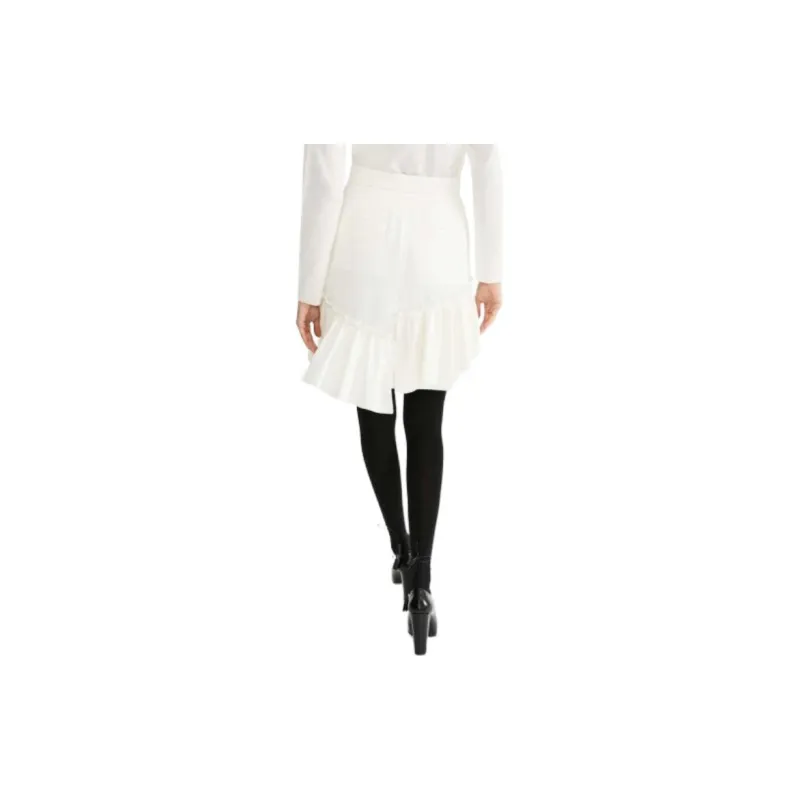 MaxMara Casual Short Skirts Women's White-3