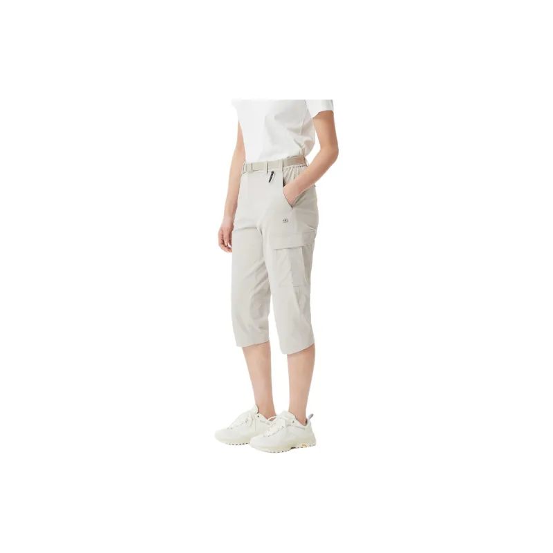 KOLON SPORT Cargo Pants Women's Light Beige-2