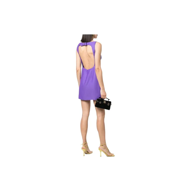 Valentino Sleeveless Dresses Women's Purple-2