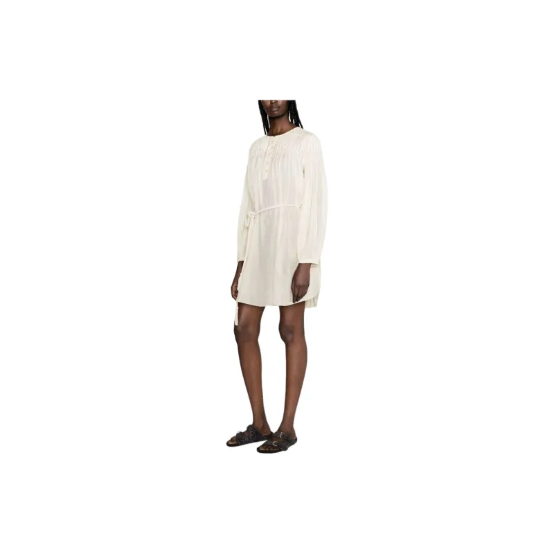 ISABEL MARANT ETOILE Adeliani Plissé Minidress-2