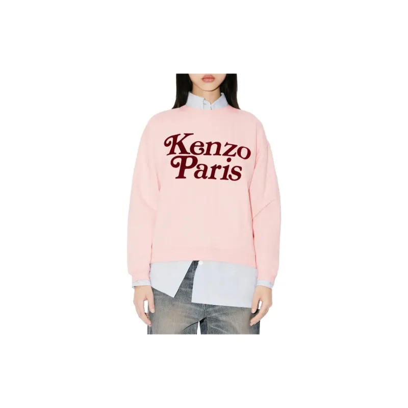 KENZO X Verdy Regular Sweatshirt 'Faded Pink'-3