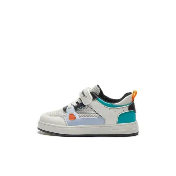 Hush Puppies Breathable Lightweight Slip-Resistant Low-Top Kids' Skateboarding Shoes Green Kids'